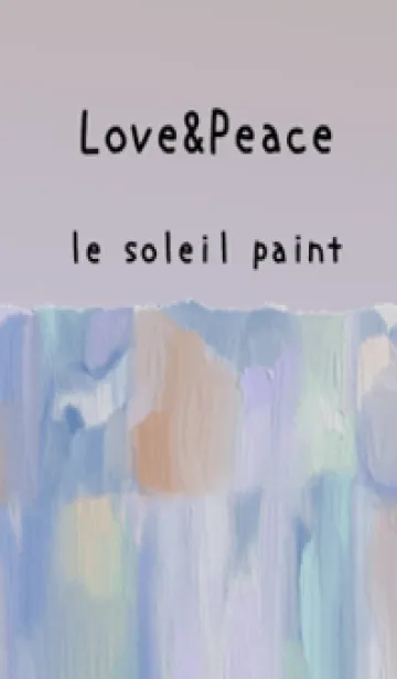 [LINE着せ替え] 油絵アート【le soleil paint 552】の画像1