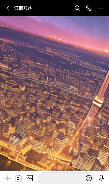 [LINE着せ替え] 夏夜のカケラ#IQ323。の画像2