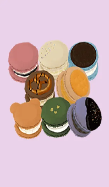 [LINE着せ替え] Chunky macaroonの画像1