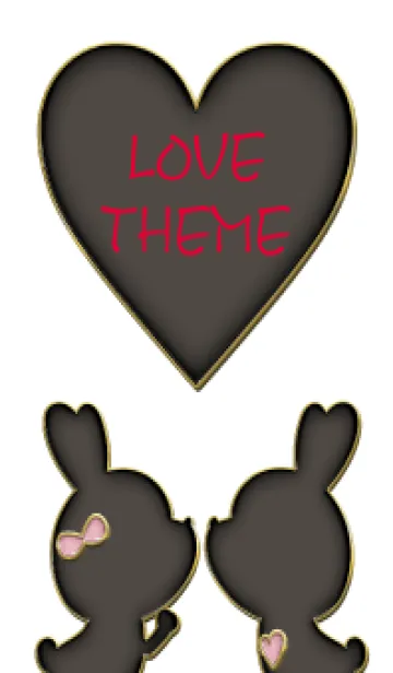 [LINE着せ替え] Enamel Pin LOVE THEME 135の画像1