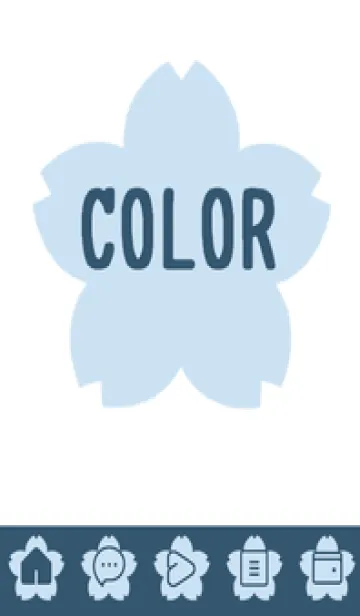 [LINE着せ替え] bw color E39の画像1