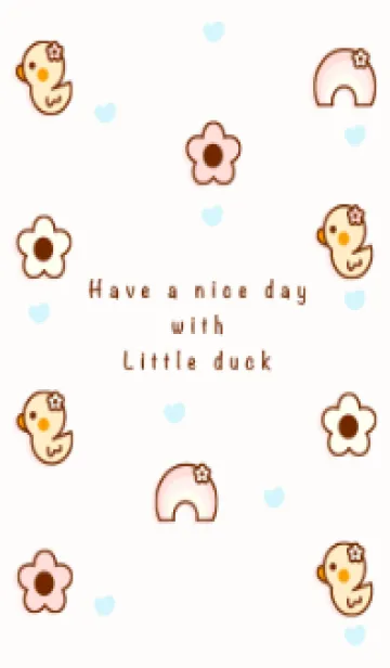 [LINE着せ替え] Baby duck theme 8の画像1