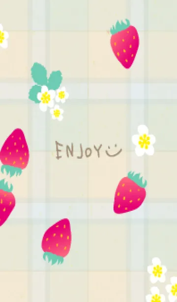 [LINE着せ替え] いちご くすみカラー11の画像1