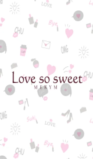 [LINE着せ替え] Love so sweet - MEKYM 10の画像1