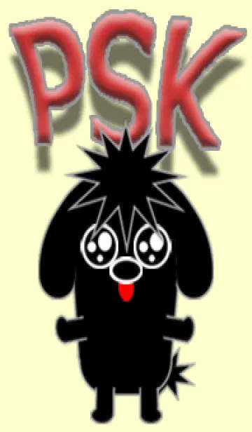 [LINE着せ替え] 黒い犬との思い出の画像1