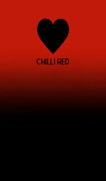 [LINE着せ替え] Black & Chilli Red Theme V.5 (JP)の画像1