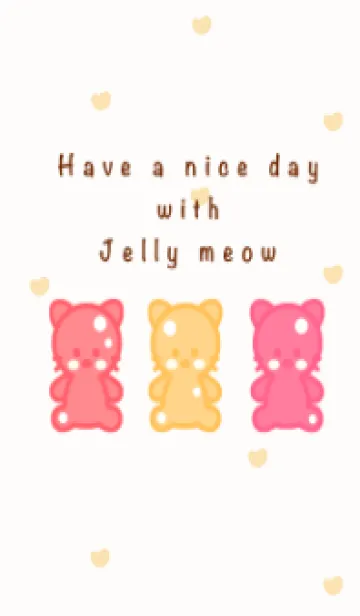 [LINE着せ替え] Jelly meow meow 2の画像1