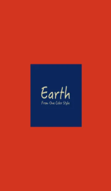 [LINE着せ替え] Earth /赤べこの画像1