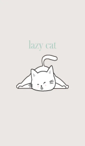 [LINE着せ替え] lazy cat..118の画像1