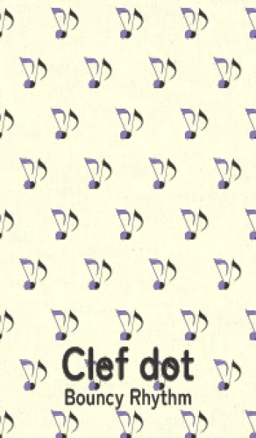 [LINE着せ替え] Clef dot ヘリオトロープの画像1