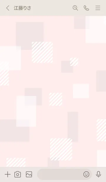 [LINE着せ替え] オシャレな四角24の画像2