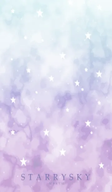 [LINE着せ替え] STARRY SKY -PURPLE- 6の画像1