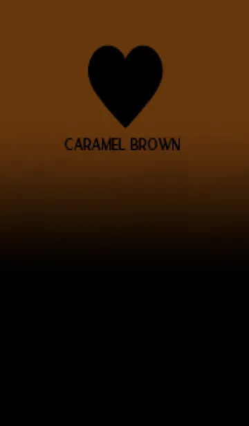 [LINE着せ替え] Black & Caramel Brown Theme V.5 (JP)の画像1