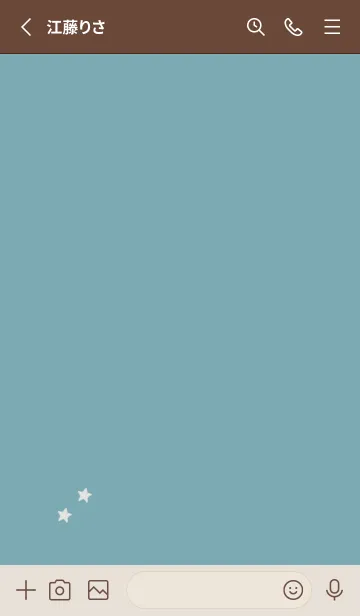 [LINE着せ替え] ねことお星さま(dusty colors5-06)の画像2