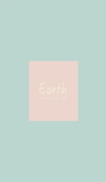 [LINE着せ替え] Earth /グリーンベージュの画像1