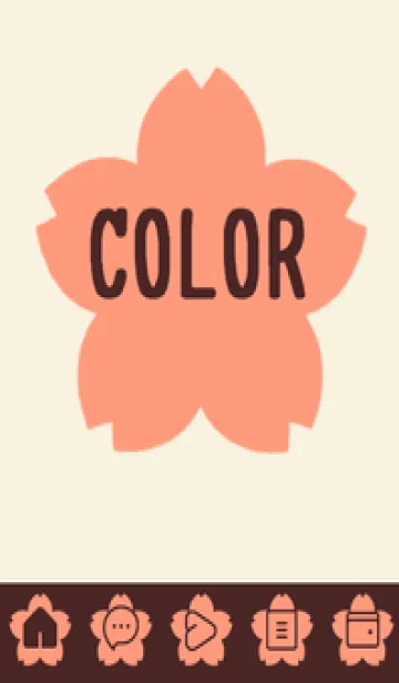 [LINE着せ替え] red color E40の画像1