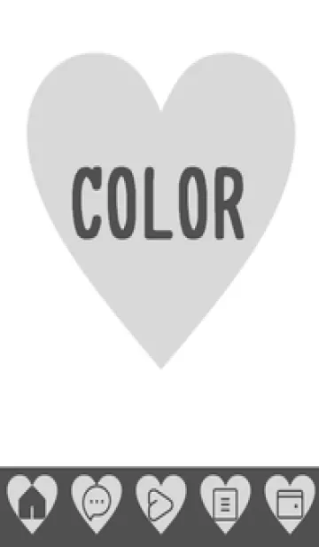 [LINE着せ替え] bw color F38の画像1