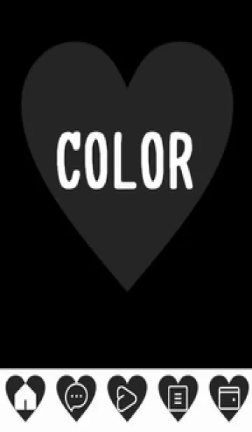 [LINE着せ替え] bw color F40の画像1