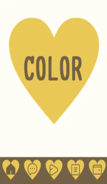 [LINE着せ替え] beige color F37の画像1