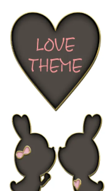 [LINE着せ替え] Enamel Pin LOVE THEME 137の画像1