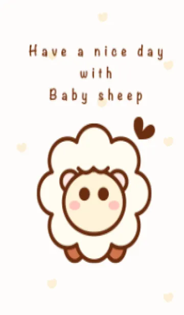 [LINE着せ替え] My baby sheep 3の画像1