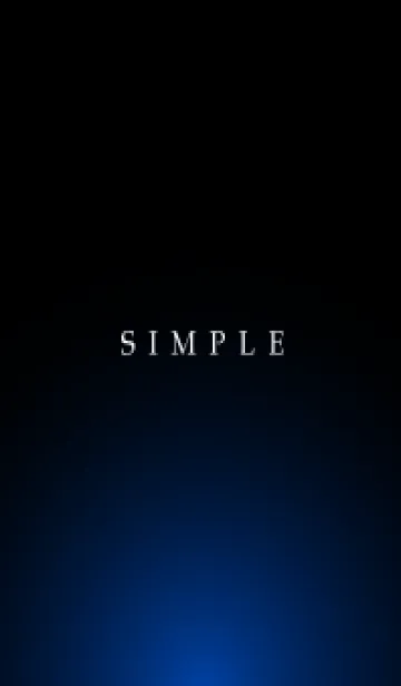[LINE着せ替え] Simple Light - BLACK 13の画像1