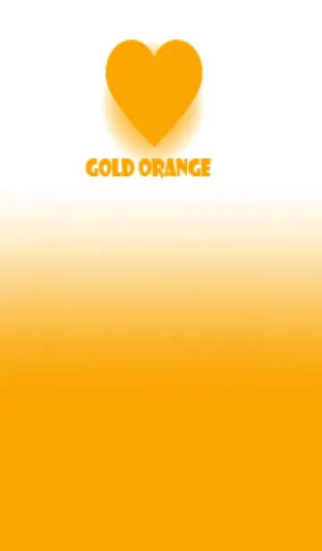 [LINE着せ替え] Gold Orange & White Theme V.5 (JP)の画像1