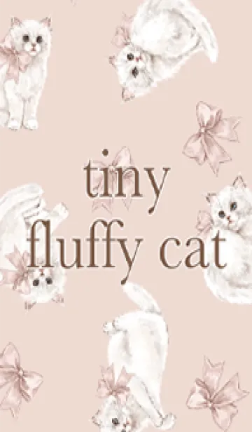 [LINE着せ替え] tiny fluffy catの画像1