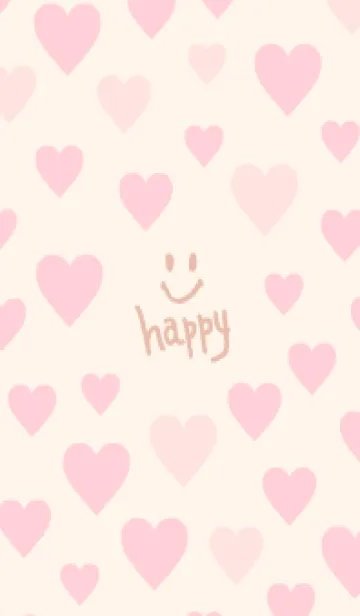 [LINE着せ替え] たくさんハート シンプル12の画像1