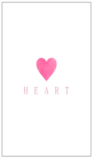 [LINE着せ替え] watercolor pink-HEART 67の画像1