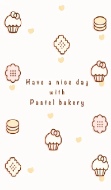 [LINE着せ替え] Little pastel bakery 7の画像1