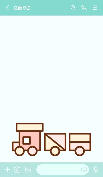 [LINE着せ替え] Little pastel toy land 4の画像2