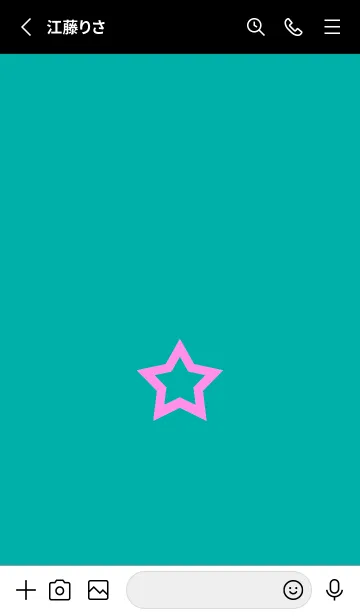 [LINE着せ替え] シンプル ロック スター 143の画像2