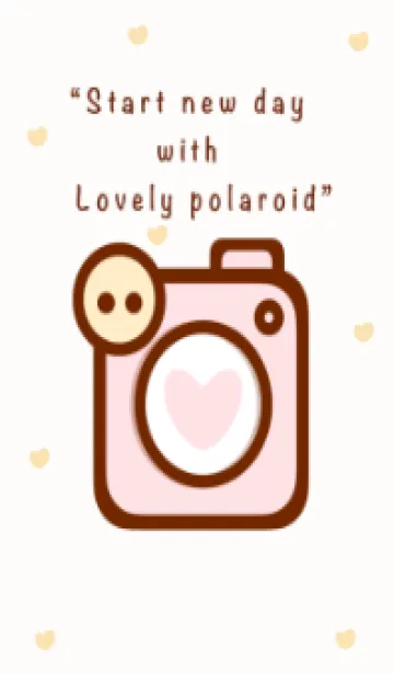 [LINE着せ替え] Lovely pastel polaroid 14の画像1