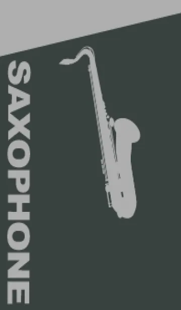 [LINE着せ替え] Saxophone CLR オフブラックの画像1