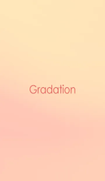 [LINE着せ替え] gradation-YELLOW&PINK-12の画像1