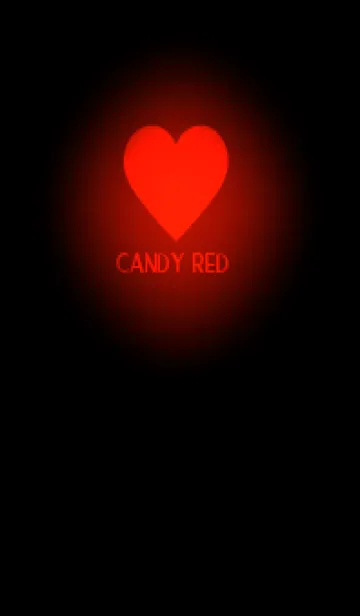 [LINE着せ替え] Candy Red Light Theme V5 (JP)の画像1