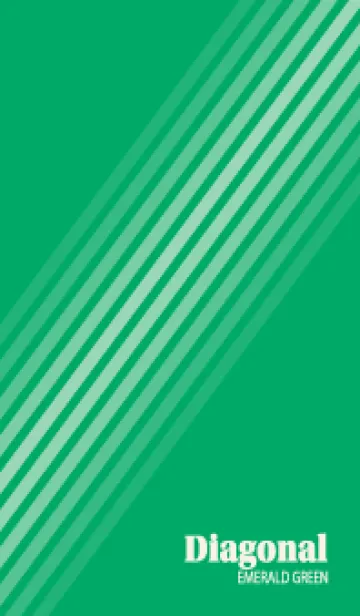 [LINE着せ替え] Diagonal Emerald Greenの画像1