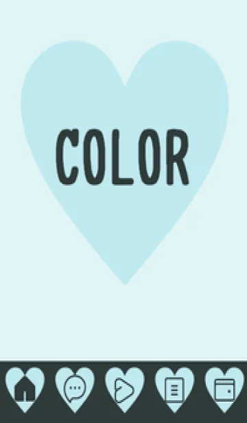 [LINE着せ替え] green color F79の画像1