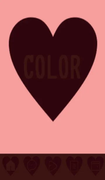 [LINE着せ替え] red color F36の画像1