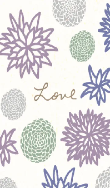 [LINE着せ替え] 和風 かわいい 花2の画像1