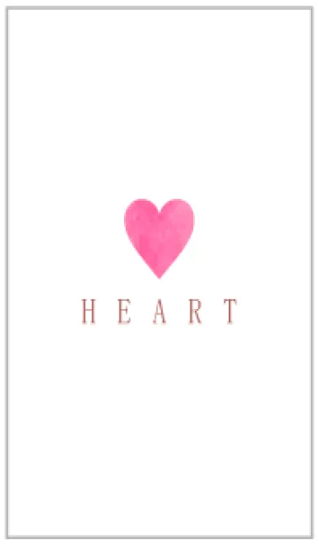 [LINE着せ替え] watercolor pink-HEART 68の画像1