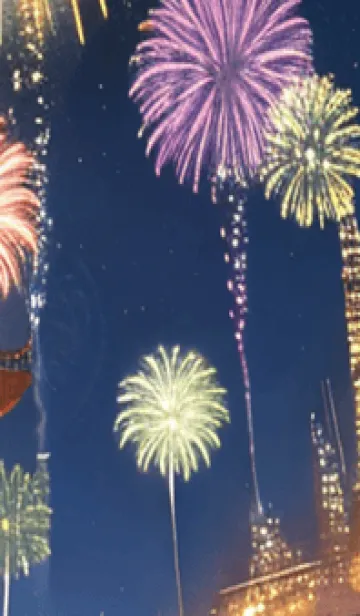 [LINE着せ替え] 夏夜のカケラ#IW018。の画像1