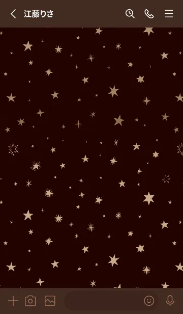 [LINE着せ替え] ミニ スターズ _168の画像2