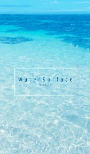 [LINE着せ替え] Water Surface - HAWAII 14の画像1