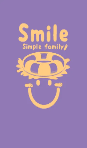 [LINE着せ替え] スマイル＆サマー ヘリオトロープの画像1