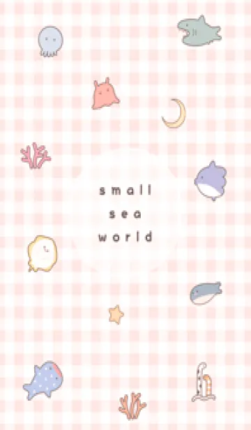 [LINE着せ替え] babypink♡小さな海04_1の画像1