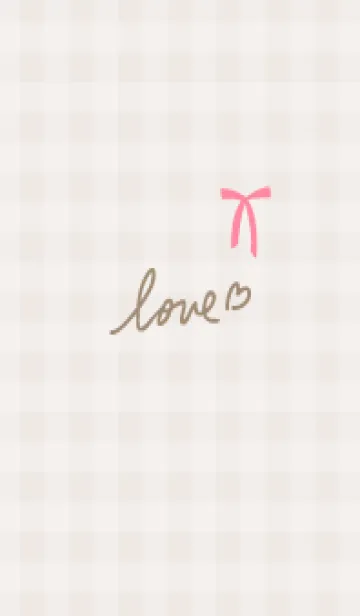 [LINE着せ替え] リボン シンプル26の画像1