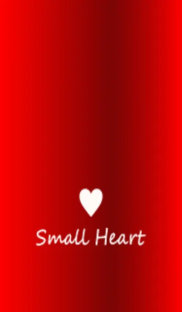 [LINE着せ替え] Small Heart *GlossyRed 16*の画像1