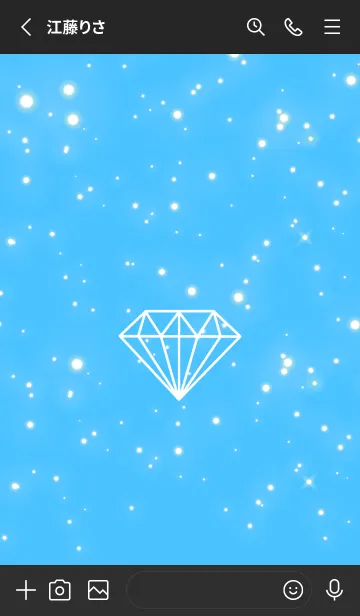 [LINE着せ替え] シャイン ダイヤモンド 2の画像2